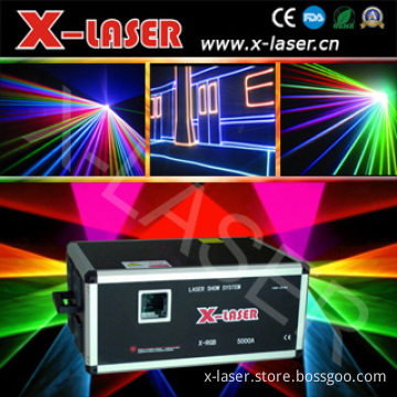 X-Laser 10W RGB Laser Analog Modulation Laser Stage Lighting